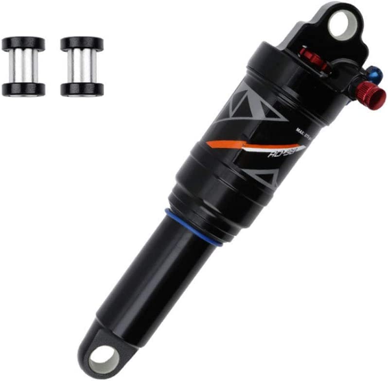 Mountain Bike Shocks Absorber Air Rear Shock - Rebound/Lock Out/Air Pressure Adjustable (Manual Lockout, 200MM)