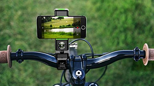 Ikevan Bike accessories-Holder-Phone Holder-niversal Motorcycle Bike Bicycle MTB Handlebar Mount Holder for Cell Phone GPS (Green)