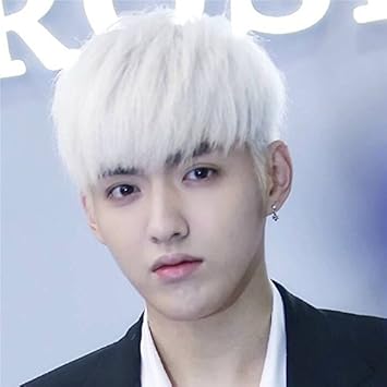 Korean Makeup Caps Repair Face Handsome Male Wig Hair Wig Dumb