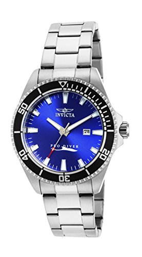 Invicta Men's 15184SYB Pro Diver Blue Dial Stainless Steel Watch with Impact Case