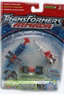 Transformers Armada Astroscope, Payload, and Sky Blast Figure Set