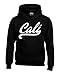 Shop4Ever Cali White Hoodie Unisex California Sweatshirts