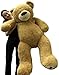 Big Plush Giant 5 Foot Customizable Teddy Bear Hand-Stuffed in USA, Personalized & Ready to Hug in Big Box
