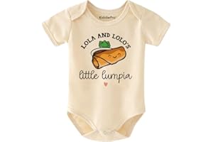 Little Lumpia Design Filipino Baby Bodysuit Cotton Unisex Infant Clothes Short sleeve One Piece for Girls and Boys vêtements 