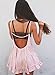 Outtop Sexy Crop Tops Women Strap Vest Cut Out Shirt Summer Bra Beach Tank (Black)