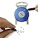 HF4 Wax Guard Wheel for Hearing Aids- Hearing Aid Wax Filters Earwax Traps (Red&Blue)