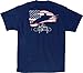 Guy Harvey Men's Patriot Pro S/S UVX Performance T-Shirt
