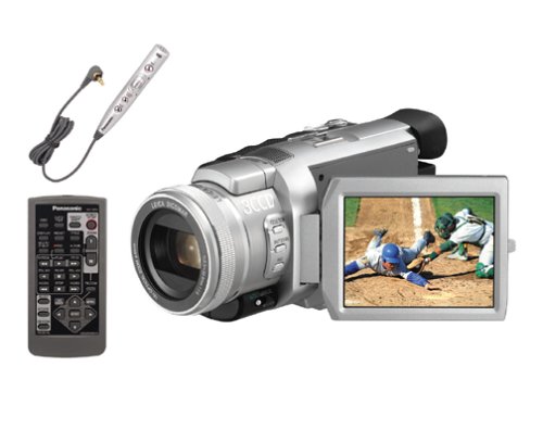 Panasonic PV-GS400 4MP 3CCD MiniDV Camcorder w/12x Optical Zoom