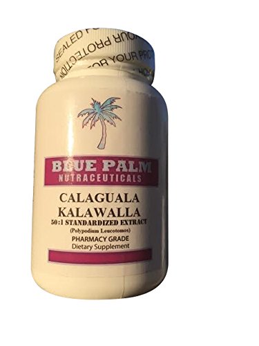Blue Palm Calaguala 50:1 500 mg 100 Capsules Kalawalla Polypodium Leucotomos Blue Palm Calaguala 50:1 500 mg 100 Capsules Kalawalla Polypodium Leucotomos