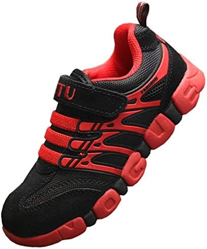 PRETTYHOMEL Boy's Girl's Athletic Strap Breathable Running Shoes Casual Sneakers (Toddler/Little Kid/Big Kid)