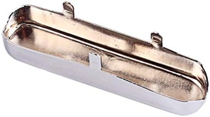 Alnicov Guitar Neck Pickup Cover Metal Sealing Cap for TL Tele Telecaster Style Electric Guitar Chrome - Image 5
