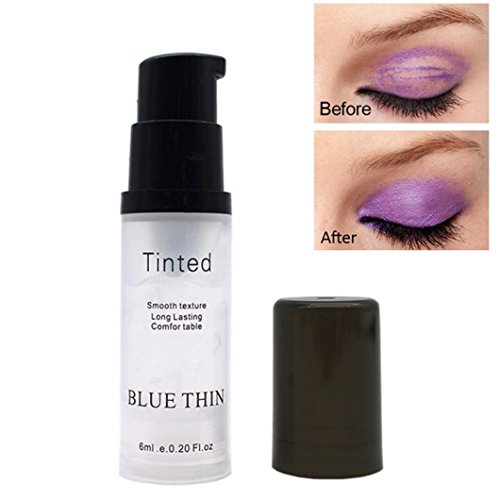 Eyeshadow Primer Base Matte Waterproof Eyeshadow Primer Long-Lasting Eye Primerfor Oily Lids- 6ML (Eyeshadow Base 1)