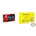 Nintendo Switch with Gray Joy‑Con - HAC-001(-01) + SanDisk 256GB MicroSDXC UHS-I...