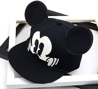 Amazon Co Jp ミッキーマウスのデザインの子供用野球帽 ミッキーマウスのプリントが施された野球帽 漫画のキャラクター 男の子と女の子用 旅行用 ホーム キッチン