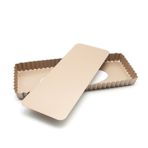 Buy MZCH NonStick Removable Loose Bottom Quiche Tart Pan, Tart Pie Pan