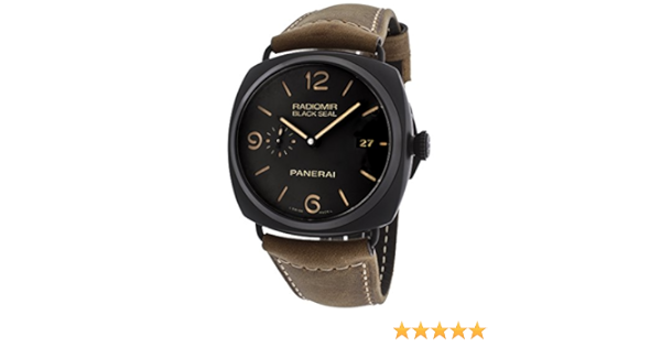 Amazon.com: Panerai Radiomir Composite Black Seal 3 Days Men's Automatic  Watch - PAM00505 : Clothing, Shoes \u0026 Jewelry