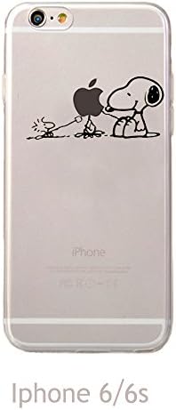 Transparent Case Snoopy and Woodstock Iphone 6/6s, Iphone 6plus (for Iphone 6/6s)