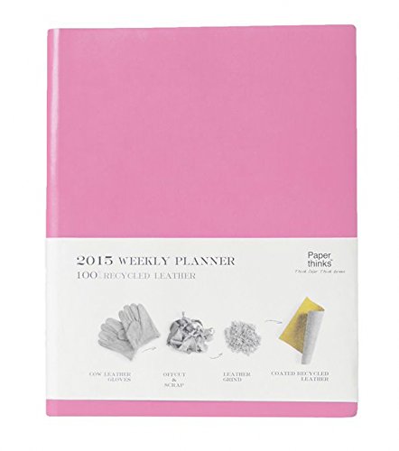 Paperthinks Notebooks PT Large Weekly Planner 2015, Fuchsia (PT05620)