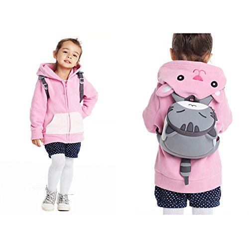 OFUN Toddler Safety Harness Backpack, Zoo Little Kids Backpack with Leash