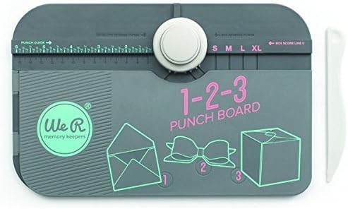 American Crafts We R Memory Keepers 123 Punch Board by American Crafts: Amazon.es: Hogar