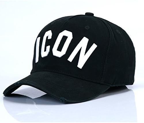 shoppingmal Brand NEW DSQ Cotton Sun Hat Solid Pattern Cap Letters Printed ICON Baseball Cap DSQUARED Snapback Cap