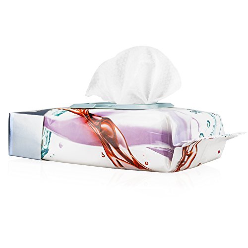 Face Wipes Retinol Facial Cleansing and Gentle Make Up Remover Wipes