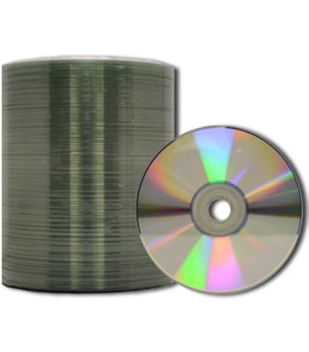 Printable CD-R 100-Pack JVC (Ritek Pro) White Inkjet S - 80 Min, 52X ...