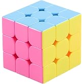 Speed Cube 3x3 Magic Cube 3x3x3 (56mm) Educational Puzzles Toys for Kids and Adult