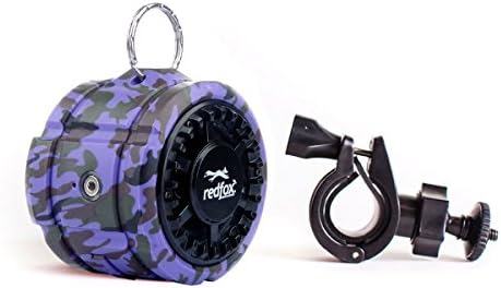 Rover IPX7 Waterproof Bluetooth Speaker with Bike/Stroller Mount (Purple)