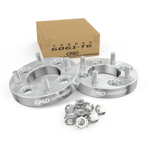 Photo 1 of Customadeonly 4x4.25 to 4x4.5 Wheel Adapters W/ M12x1.5 Studs and 73.1mm Bore (2pcs 1 Inch Thick) Enable 4x4.25 Hub to Use 4x4.5 Wheel (4x108 to 4x114.3 Adapter 25mm Thick)