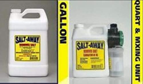 Salt Away Gallon w/Mixing Unit Plus one Quart Salt Away (SA128SA32M)