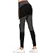 Tulucky Women Mesh Patchwork Sexy Fitness Leggings Gym Tight Yoga Pants