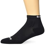 Zero Point – Compression Ankle Sock (20-30 mmHg) for Men and Women- Prevent swelling, reduce soreness and support plantar fasciitis (Black, M)