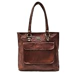pascado leather tote bag purses top handle shoulder bag with zipper handbags for womens ladies