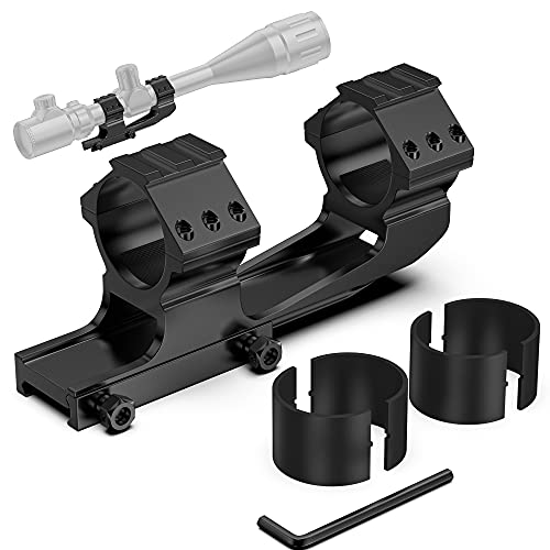 BESTSIGHT Scope Mount Cantilever Picatinny Mount 30mm &1 inch