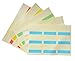 Mr-Label® Vinyl Self-Laminating Printable Cable Labels - Weatherproof Cable Identification Tags for Wire Identification | Cable Classification - A4 Sheet (25 Sheets (675 Labels), 5 Assorted Colors)
