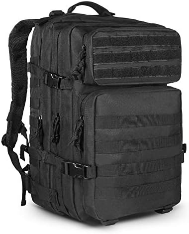 LeisonTac Military Tactical Backpack 3 Day Backpack Assault Pack Hiking Bag Extreme Water Resistant Rucksack Molle Bug Out Bag for Camping, Traveling, Trekking & Hiking
