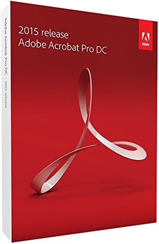 Adobe Acrobat Pro DC 2015 Macintosh EU English for Upgrade 1 User