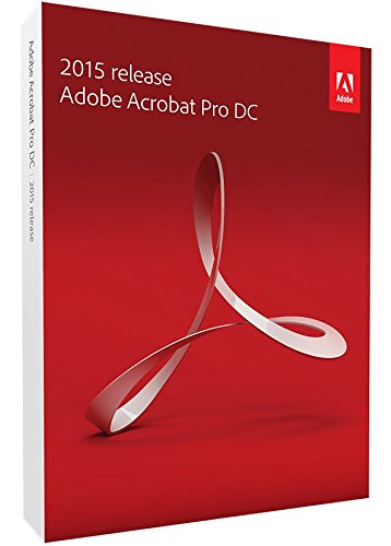 Adobe Acrobat Pro DC 2015 Macintosh EU English for Upgrade 1 User