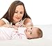 Crib Mattress Pad - Fitted, Quilted Premium Quality Bamboo Crib Mattress Cover is soft, breathable and provides Comfortable Sleep - Waterproof Crib Mattress Protector By Enovoe
