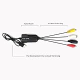 Potadak USB 2.0 Video Capture Card CVBS Converter Audio Video for PC DVD view 6