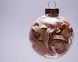 Vintage Gray's Anatomy Christmas Ornament for Doctors or Nurses - 2.62 Inch Glass Ornament with 1/4 Inch Strips