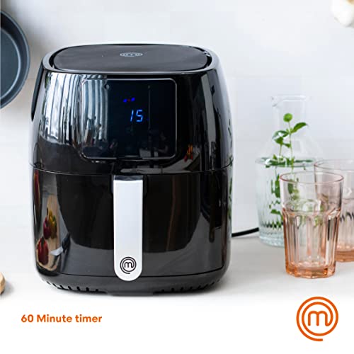 MasterChef AirFryer 4.75 Qt Compact Air Fryer with Digital Display, 7
