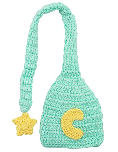 Aibearty Newborn Crochet Knitted Photo Photography Props Moon Star Hat