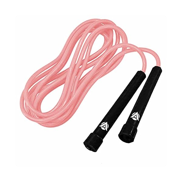 Skipping-Rope-Adult-Fitness-Jump-Rope-Gym-Workouts-outdoor-Training-for-Fat-Burning-Boxing-MMA-Exercises-Speed-Fitness-Weighted-Skipping-Ropes-for-Women-Men-Pink Skipping Rope Adult Fitness Jump Rope Gym Workouts & outdoor Training for Fat Burning Boxing, MMA Exercises Speed…