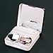 rosenice Contact Lens Case Mini Travel Simple Box Container Holder Eyecare kit Light Pink