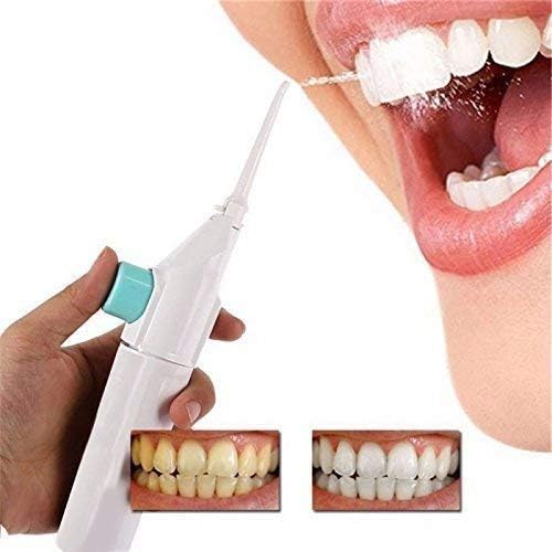 Ardith Speed Dental Care Water-Jet Flosser Air technology Dental Water Jet Cords Tooth Pick Power Floss Dental Cleaning Whitening Teeth Kit Power Floss Air Powered Dental Water Jet for Tooth Cleaner