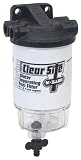 Moeller Clear Site Water Separating Fuel Filter System for outboard Motors (3/8" NPT, Composite)