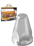 Diesel Laptops 20 Pack of 33mm x 2-5/8 Chrome Standard Push On Nut Cover for Commercial Heavy Semi Trucks with 12-month Membership to TruckFaultCodes