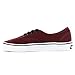 Mens Vans Authenic Lace Up Low Rise Casual Skate Shoes Plimsoll Sneakers (10.5 D(M), Burgundy)